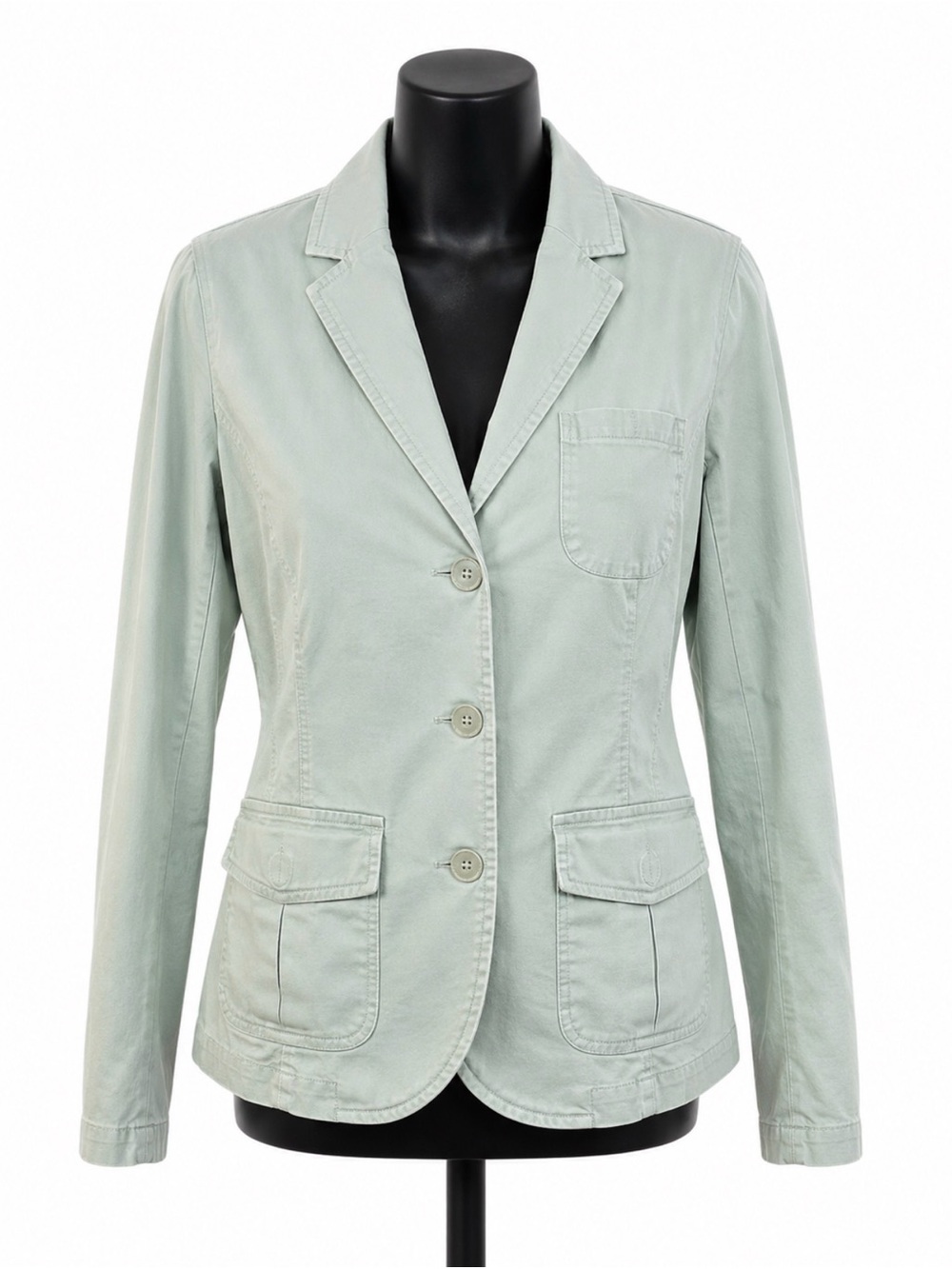 📌Eddie Bauer Legend Wash Stretch Utility Blazer Jacket Women’s Size 6